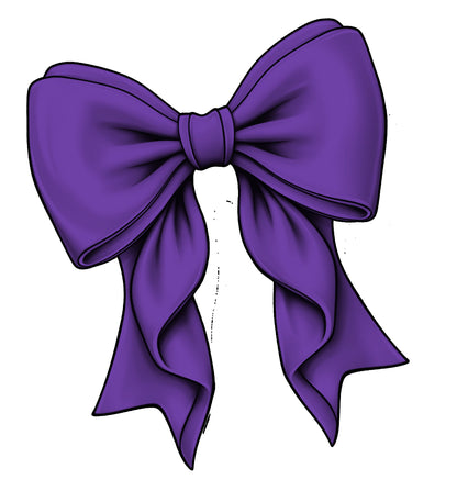 X-Large DTF Bow, Trendy Preppy Bow Transfer, Coquette Cheer Bow.